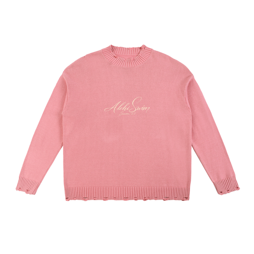 HANALEI Frayed Knit Sweater, Alohi After Beach
