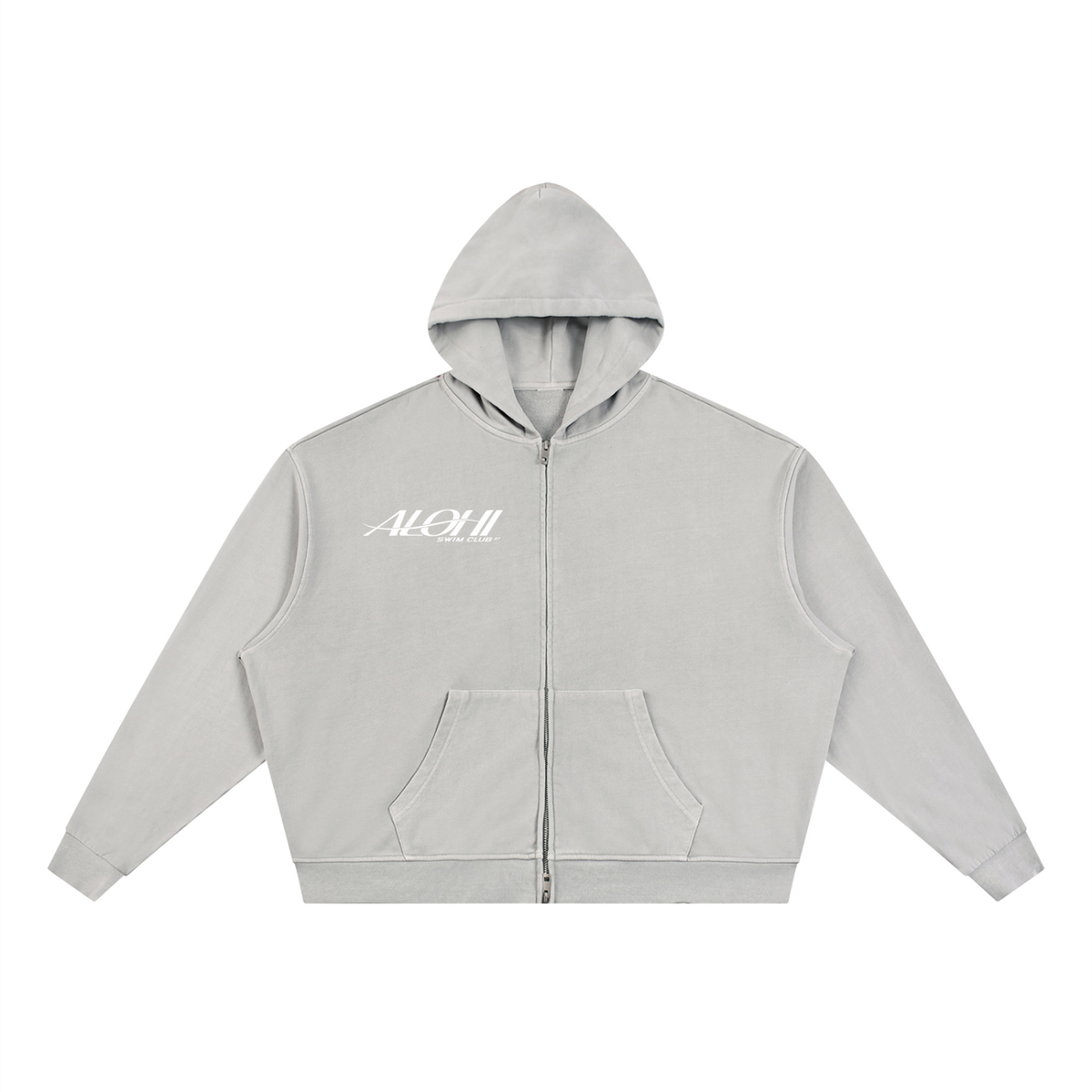 MAUI Sunwashed Zip Hoodie, Alohi After Beach