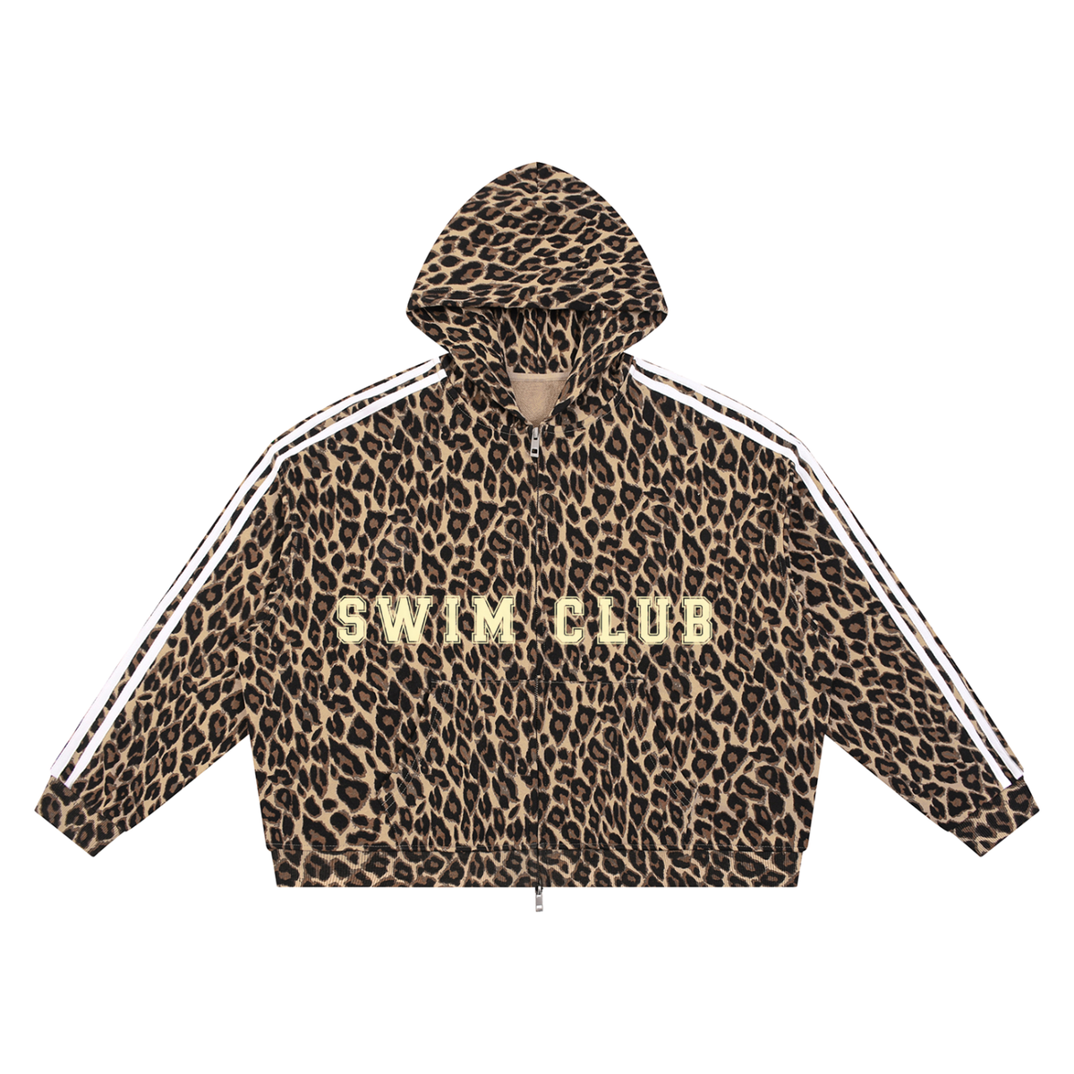 WAILEA Leopard Zip Hoodie, Alohi After Beach