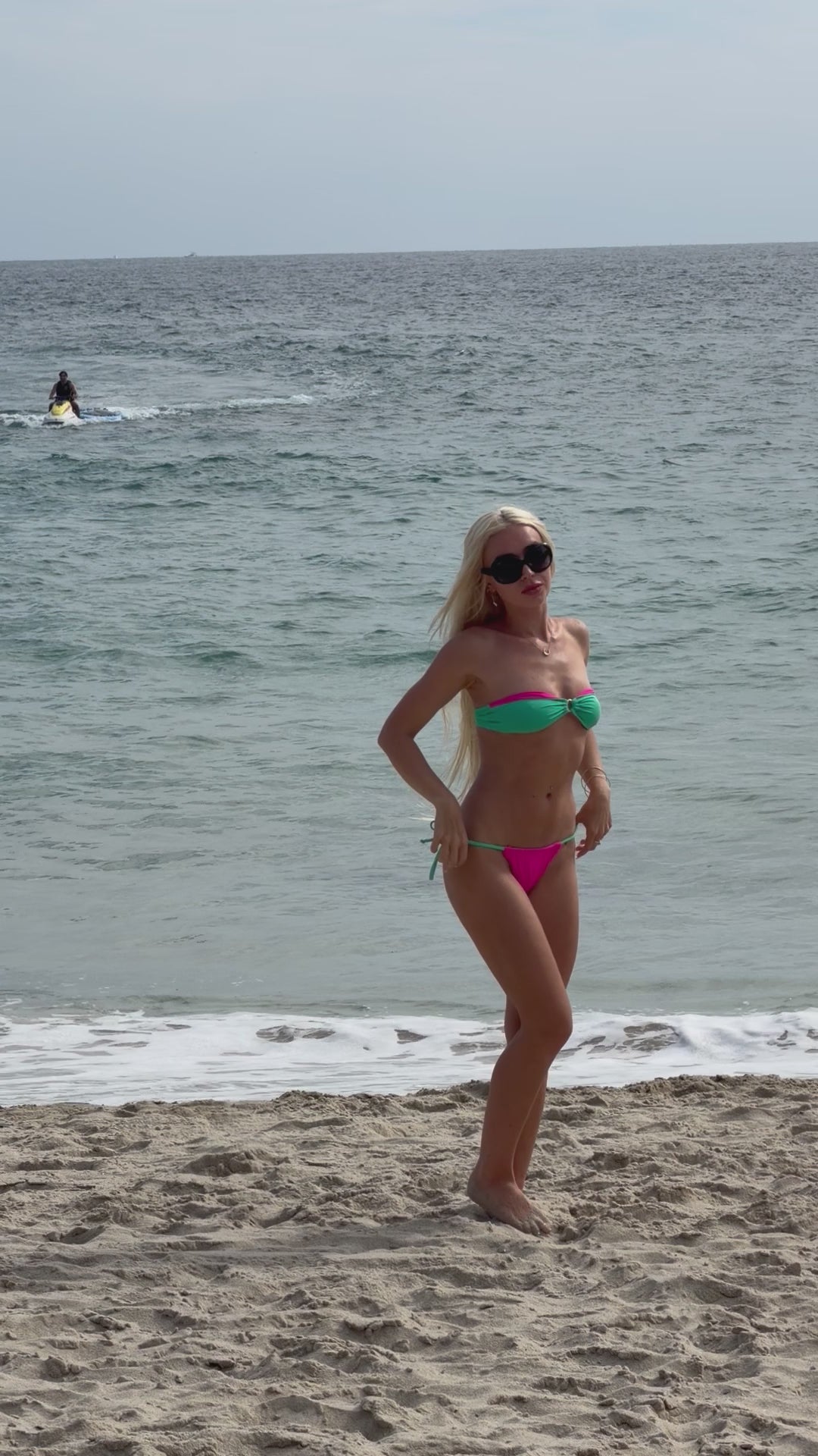 MAREA Two Tone Strapless Top, Alohi Swim